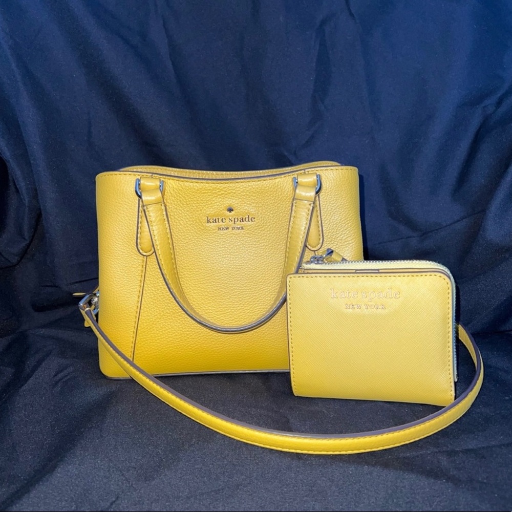 Yellow Kate Spade Crossbody, Like New